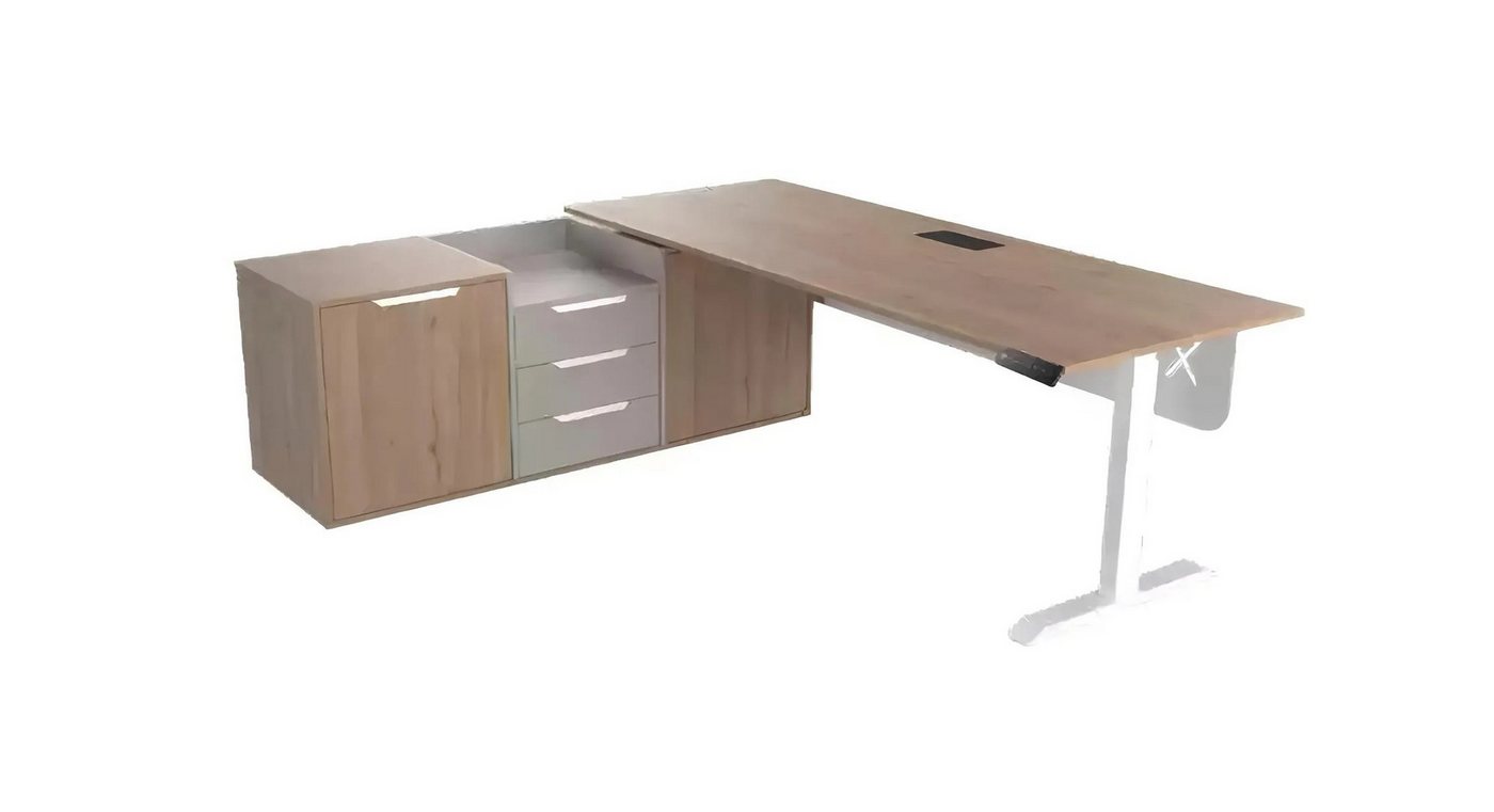 JVmoebel Eckschreibtisch Eleganter Schreibtisch für Büro und Kanzlei – Designmöbel (1-St., Eckschreibtisch), Made in Europa von JVmoebel