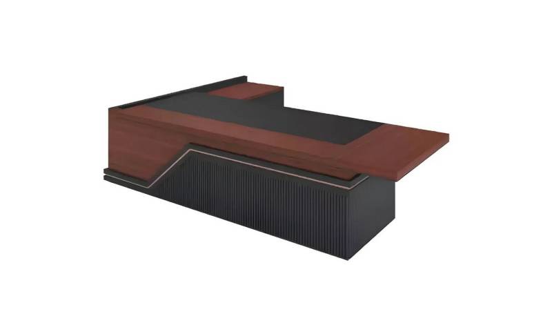 JVmoebel Eckschreibtisch Luxuriöser Schreibtisch für Führungskräfte – Büro Möbelset (1-St., 1x nur Schreibtisch), Made in Europa von JVmoebel