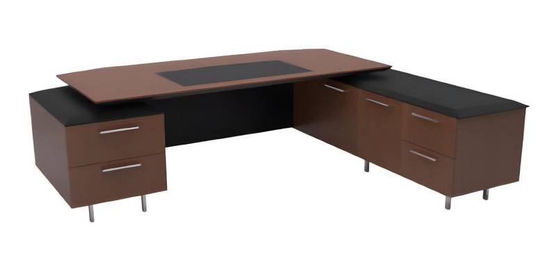 JVmoebel Eckschreibtisch Luxus Eckschreibtisch Arbeits Schreib Büro Tisch Modern Designer Möbel (1-St., Eckschreibtisch), Made in Europa von JVmoebel