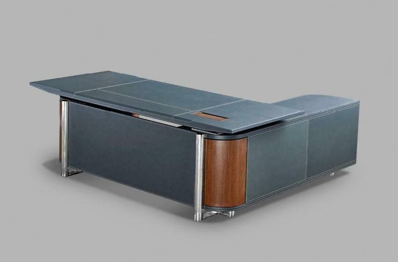 JVmoebel Eckschreibtisch Tisch Kanzlei Praxis Tische Chef Schreibtisch Exclusive Büro, Made in Europa von JVmoebel