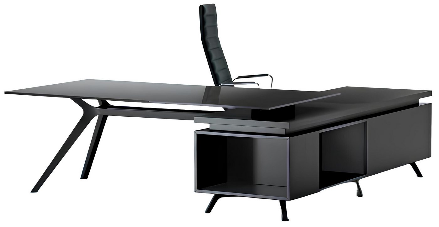 JVmoebel Eckschreibtisch Tische Schreibtisch Italienische Möbel Einrichtung Frezza Design Tisch, Made in Italy von JVmoebel