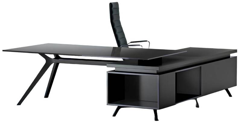 JVmoebel Eckschreibtisch Tische Schreibtisch Italienische Möbel Einrichtung Frezza Design Tisch, Made in Italy von JVmoebel