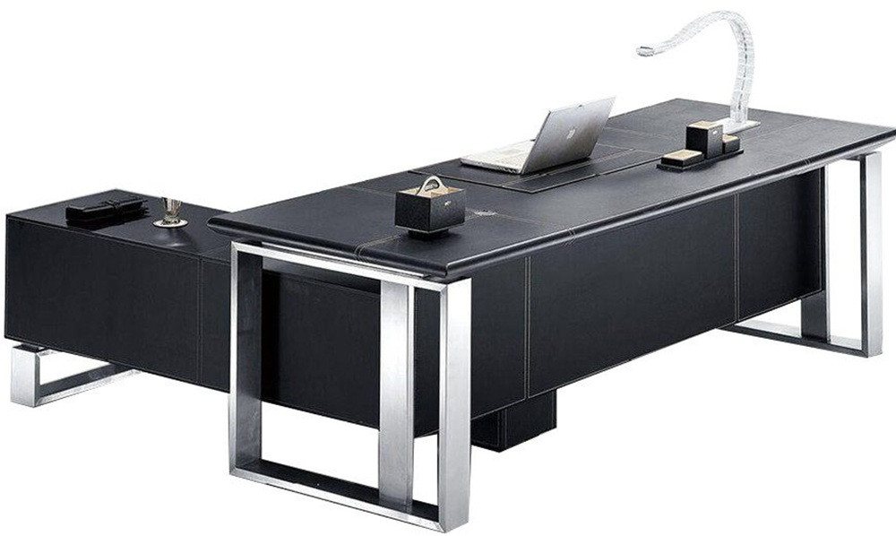 JVmoebel Eckschreibtisch Winkelschreibtisch Computertisch Schreibtisch Tisch Büro Tische, Made in Europa von JVmoebel