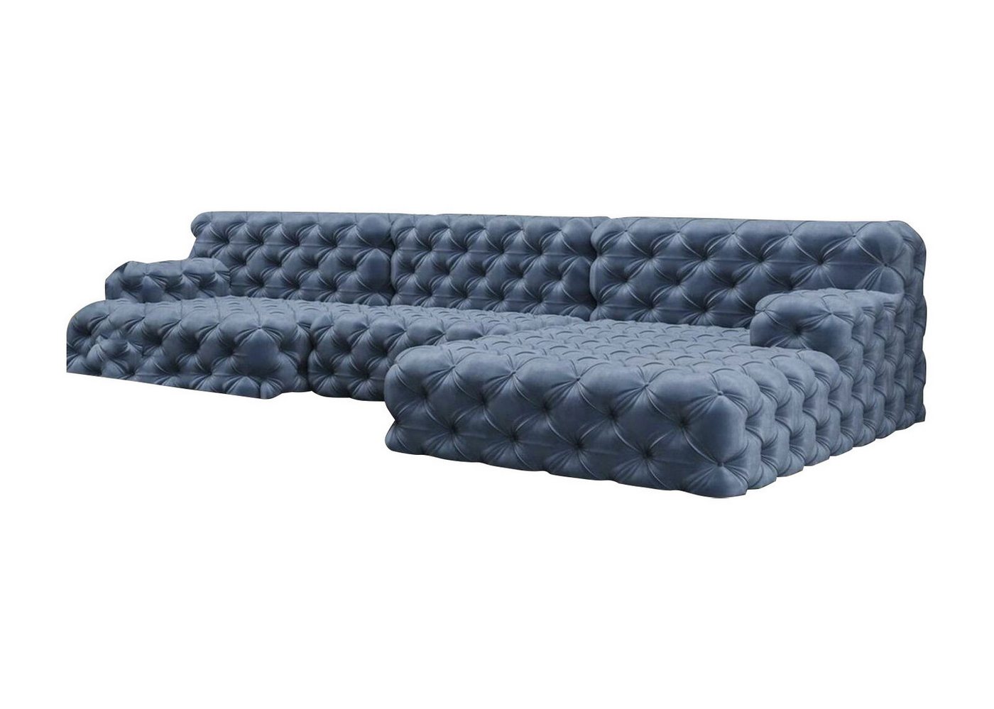 JVmoebel Ecksofa, Chesterfield U-Form Ecksofa Couch Design Polster Textil Garnitur von JVmoebel