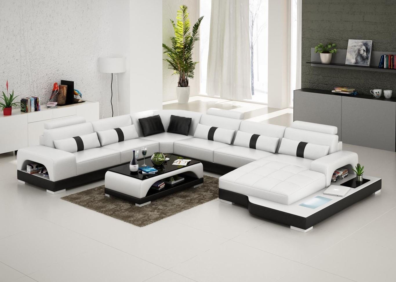 JVmoebel Ecksofa, Couch Garnitur Polster Big xxl Sofas Couchen Sofa Wohnlandschaft von JVmoebel