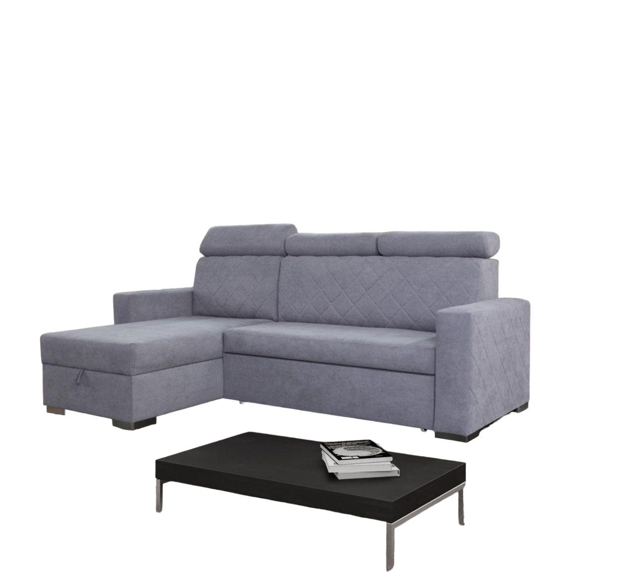 JVmoebel Ecksofa, Design Couch Lounge Eck Modern Textil Ecksofa L-form Wohnlandschaft von JVmoebel