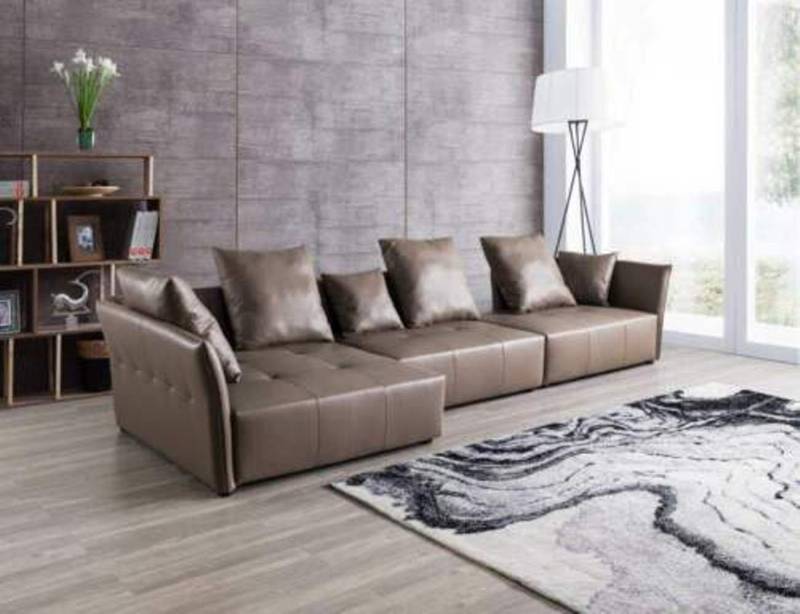 JVmoebel Ecksofa, Design Ecksofa Couch Polster Eckgarnitur Sofa Couchen Leder von JVmoebel