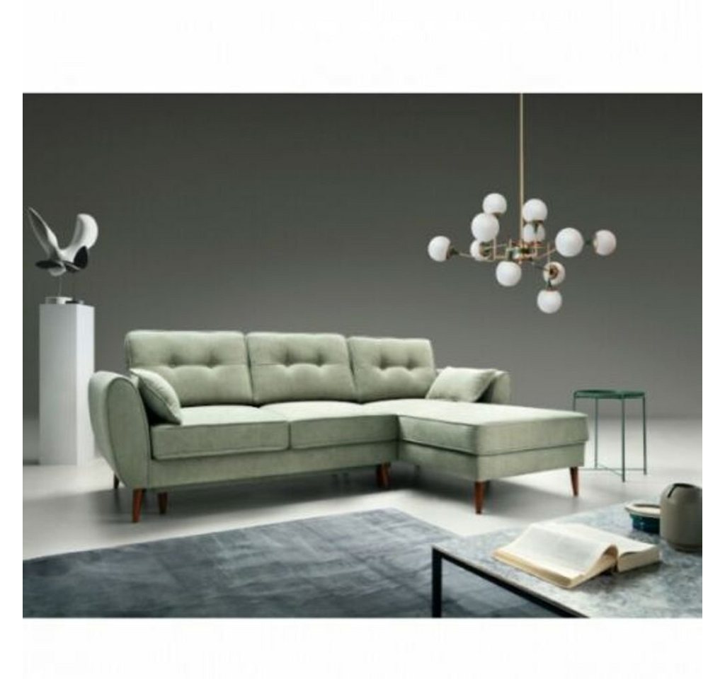 JVmoebel Ecksofa, Design Schlafsofa Couch Sofa Polster Wohnzimmer Ecksofa Textl Stoff von JVmoebel