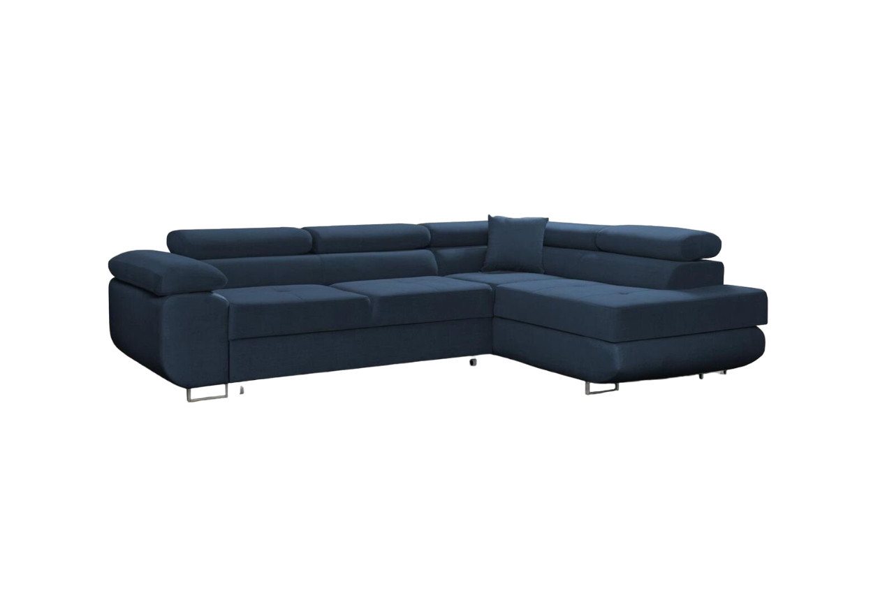 JVmoebel Ecksofa, Design Schlafsofa Möbel Textilpolster Couch Sofa L Form Ecksofa von JVmoebel