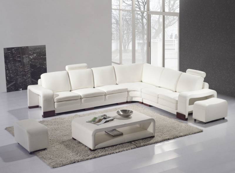 JVmoebel Ecksofa, Designer Sofa Couch Ecksofa mit Hocker Polster Garnitur von JVmoebel