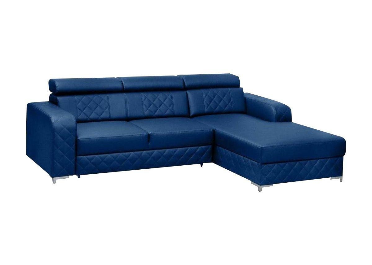 JVmoebel Ecksofa, Ecksofa Lform Leder Moderne Möbel Design Wohnlandschaft von JVmoebel