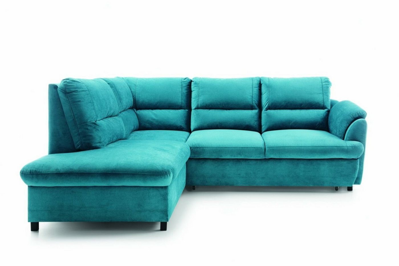 JVmoebel Ecksofa, Ecksofa Neu Moderne Design Sofas Couchs Bett Stoff Couch L-Form von JVmoebel