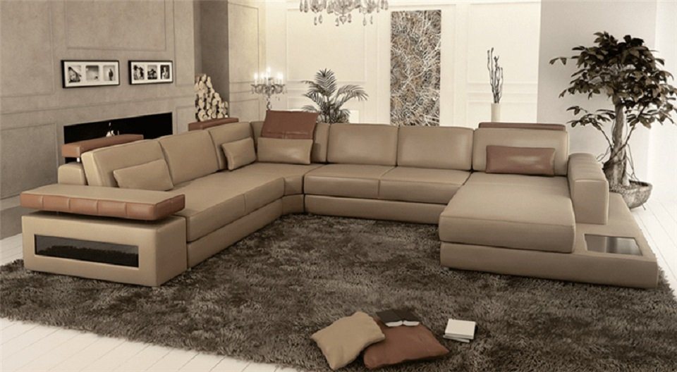 JVmoebel Ecksofa, Ecksofa Polster Sofas Couchen neu Sofa Couch Wohnlandschaft Ecke von JVmoebel