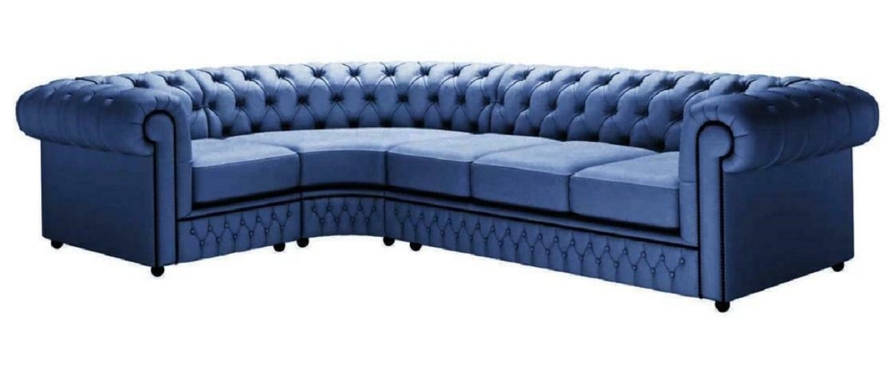 JVmoebel Ecksofa, Ecksofa Sofa Couch Polster Chesterfield Design Luxus Möbel mit Sessel von JVmoebel