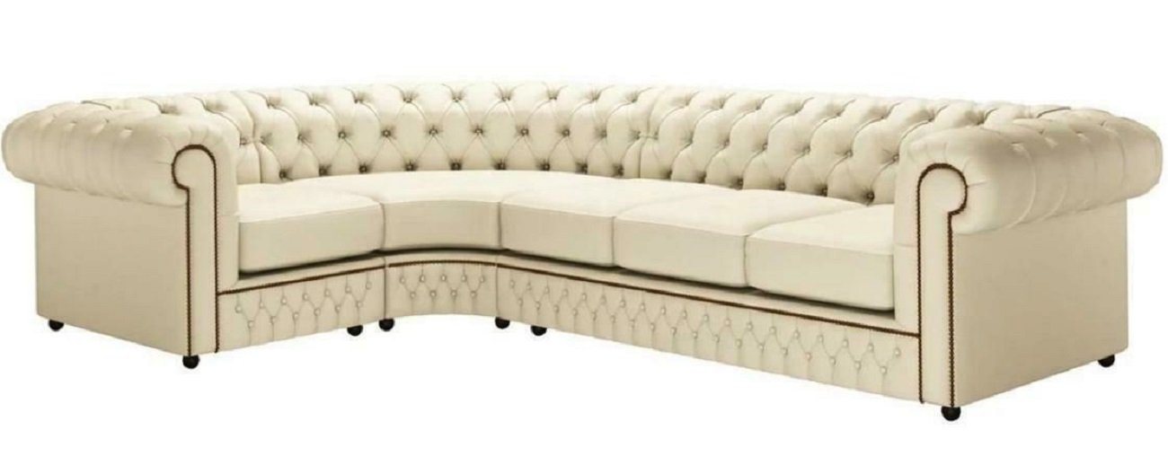 JVmoebel Ecksofa, Ecksofa Sofa Couch Polster Chesterfield Design Luxus Möbel mit Sessel von JVmoebel