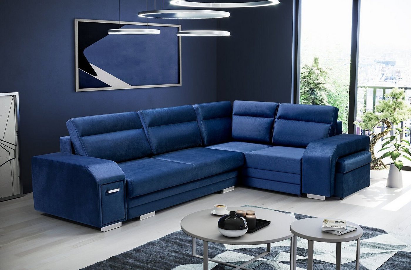 JVmoebel Ecksofa, Ecksofa Sofa Couch Polster Eck Wohnlandschaft Wohnzimmer Couch von JVmoebel