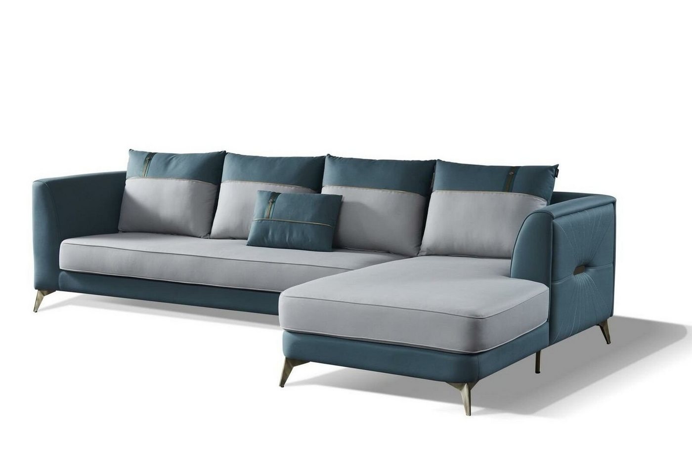 JVmoebel Ecksofa, Ecksofa Textil Sofa Polstergarnitur Moderne Couch Wohnlandschaft von JVmoebel