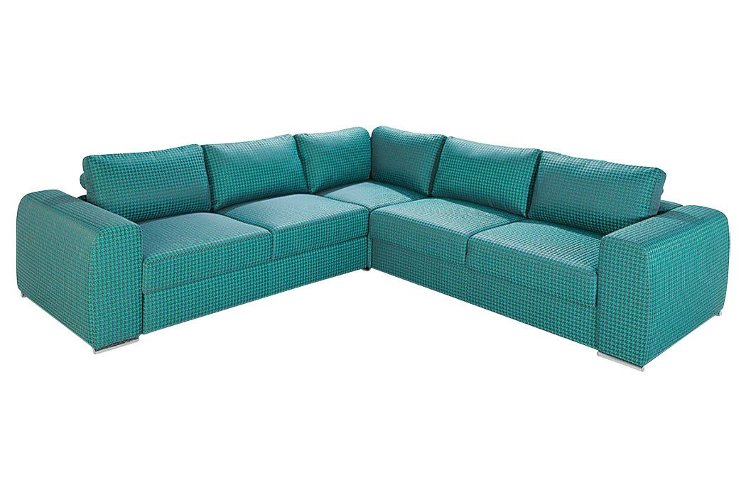 JVmoebel Ecksofa, Freistehende Couch Regal Ecksofa Wohnlandschaft Sofa Polster Sitz von JVmoebel