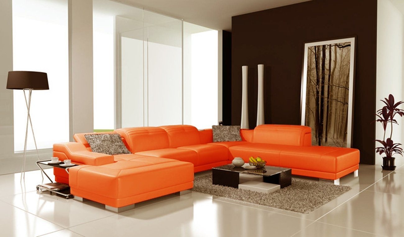 JVmoebel Ecksofa, Garnitur Polster Ecke Couch Design Couch Luxus Couchen Leder Neu von JVmoebel