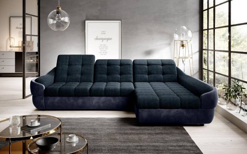 JVmoebel Ecksofa, L Form Sofa Couch Polster Wohnlandschaft Leder Eck Sofas Garnitur von JVmoebel