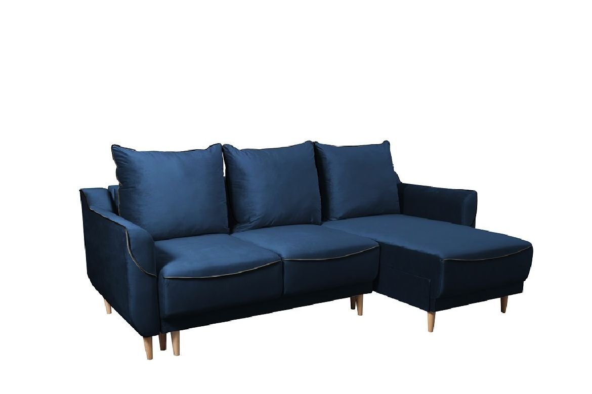 JVmoebel Ecksofa, L-Form Sofa Designer mit Bettfunktion Schlafsofa Ecksofa Couch von JVmoebel