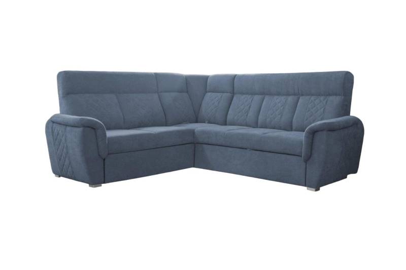 JVmoebel Ecksofa, Luxus Ecksofa L-Form Möbel Polster Rosa Akro Design Textil Moderne von JVmoebel