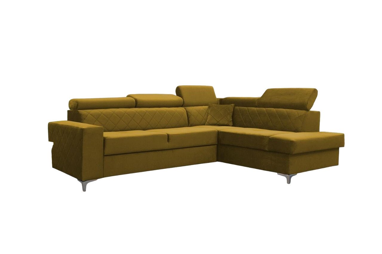 JVmoebel Ecksofa, Modern Relax Sitz Möbel Wohnlandschaft Eck Textil Luxus Ecksofa L-form von JVmoebel