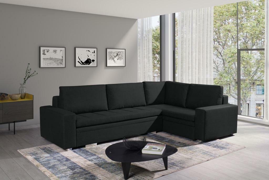 JVmoebel Ecksofa, Moderne Ecksofa Wohnzimmer Textil Stoff Schlafsofa Couch von JVmoebel