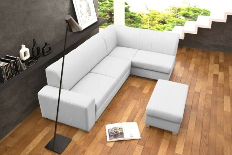 JVmoebel Ecksofa, Sofa Schlafsofa Designer Sofa mit Bettfunktion + Bettkasten Ecksofa von JVmoebel