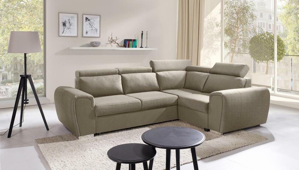 JVmoebel Ecksofa, Sofa Schlafsofa Designer Sofa mit Bettfunktion - Bettkasten Ecksofa von JVmoebel