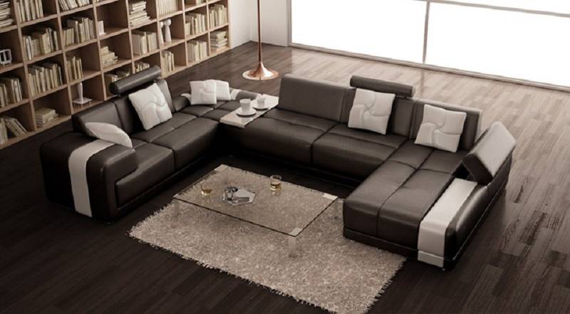 JVmoebel Ecksofa, Sofa Wohnlandschaft U Form Eckcouch Ecksofa Couch Polster von JVmoebel