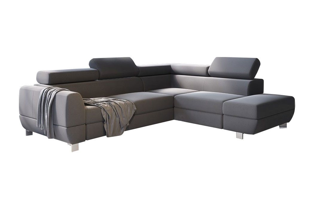 JVmoebel Ecksofa, Stoff Ecksofa L-Form Sofa Couch Design Polster Modern Textil von JVmoebel