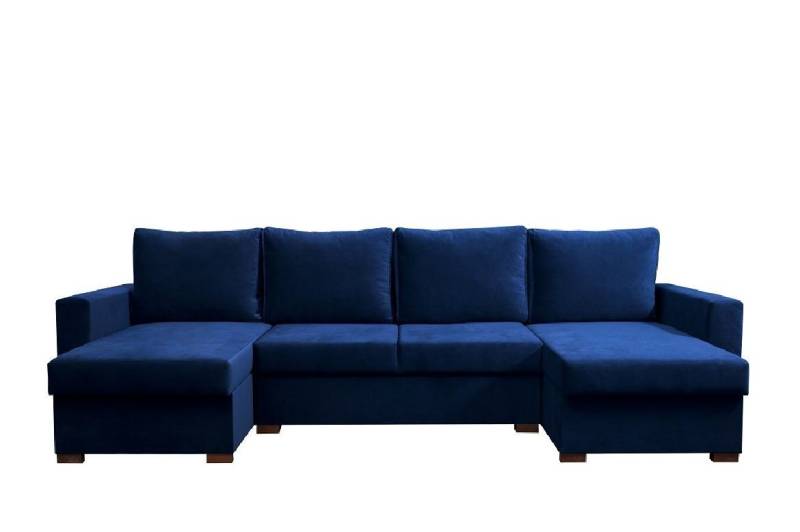 JVmoebel Ecksofa, UForm Sofa Designer Sofa mit Bettfunktion Bettkasten Schlafsofa von JVmoebel