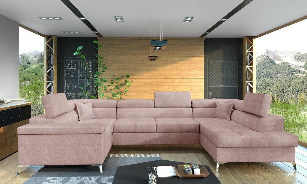 JVmoebel Ecksofa, Wohnlandschaft Couch Eckgarnitur U Form Sofa Eckcouch Ecksofa von JVmoebel