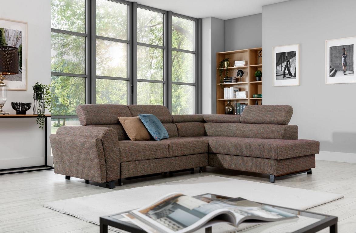 JVmoebel Ecksofa, Wohnlandschaft Ecksofa L Form Sessel Set Garnitur Modern Sofa von JVmoebel