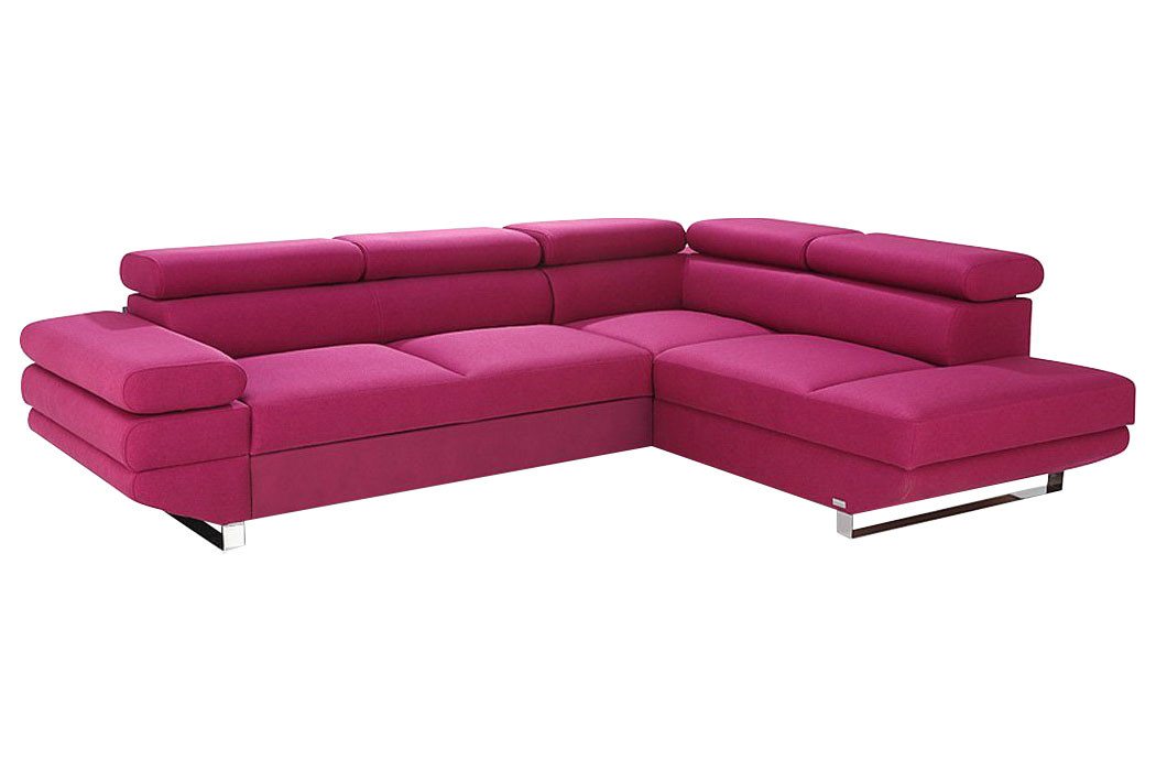 JVmoebel Ecksofa, Wohnlandschaft Ecksofa L-Form Sofa Couch Design Couch Polster Textil von JVmoebel