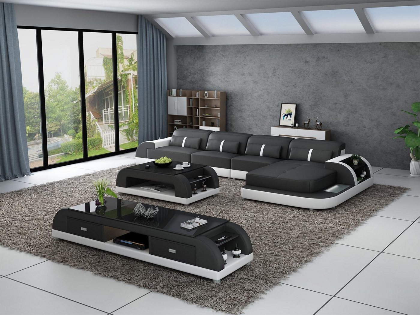 JVmoebel Ecksofa, Wohnlandschaft Ecksofa L-Form Sofa Couch Design Couch von JVmoebel