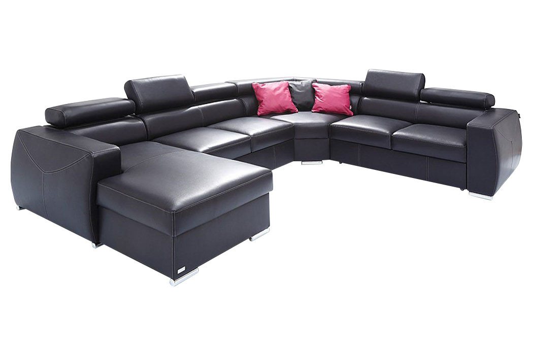 JVmoebel Ecksofa, XXL Big Schlaf Sofa Couch Wohnzimmer Sitz Polster Wohnlandschaft 100% von JVmoebel