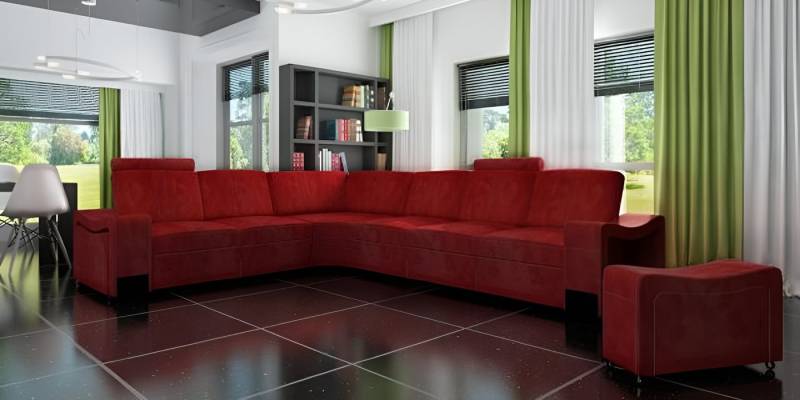 JVmoebel Ecksofa Bequeme Textil Eckcouch L-Form – Sofa mit USB & weicher Polsterung, Made in Europa von JVmoebel