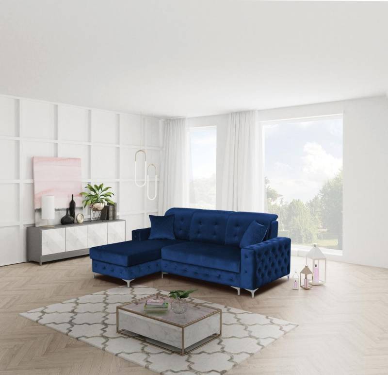 JVmoebel Ecksofa Chesterfield Ecksofa Schlafsofa Gepolstertes Möbel L-Form, Made in Europa JVmoebel Ecksofa Chesterfield Ecksofa Schlafsofa Gepolstertes Möbel L-Form, Made in Europa von JVmoebel