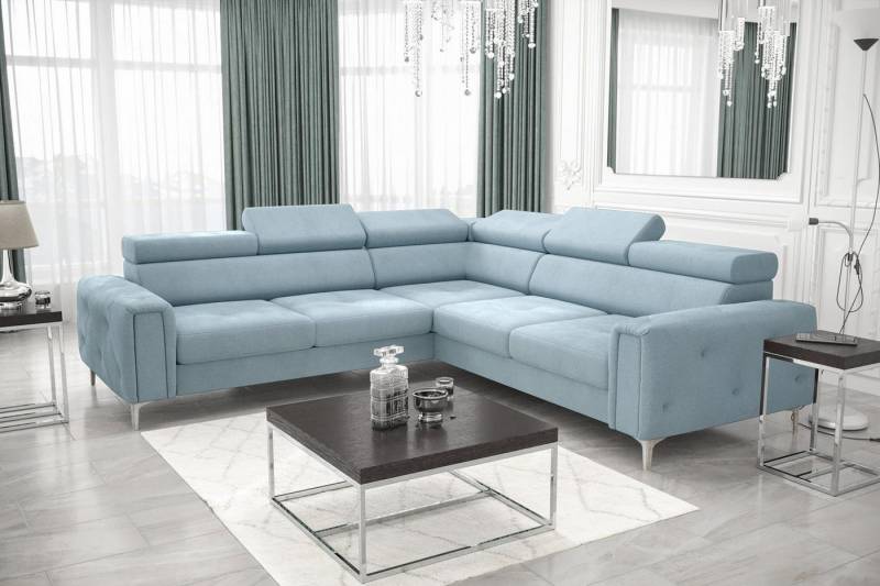 JVmoebel Ecksofa Design Sofa L-Form – Eckcouch mit Polsterung & Funktion Textil, Made in Europa von JVmoebel