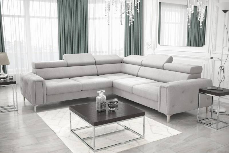 JVmoebel Ecksofa Design Sofa L-Form – Eckcouch mit Polsterung & Funktion Textil, Made in Europa von JVmoebel