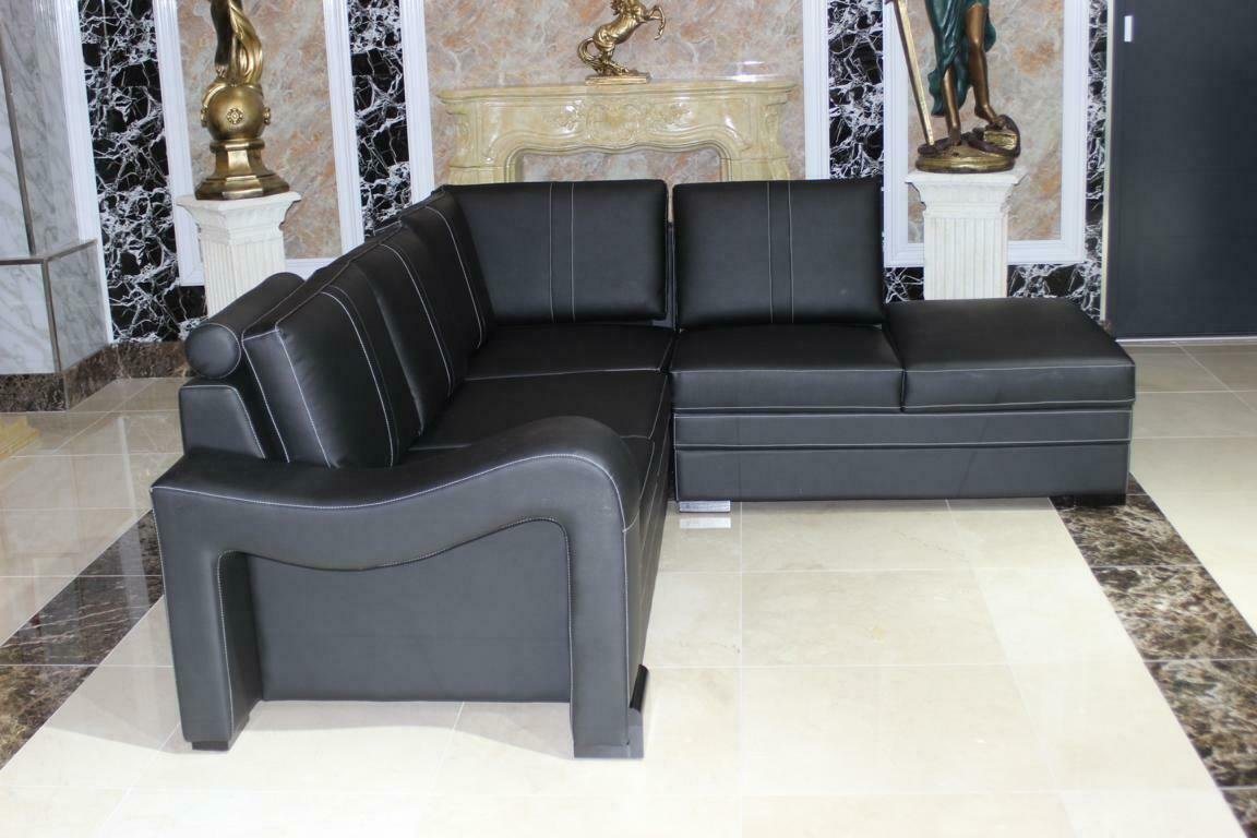 JVmoebel Ecksofa Designer Couch L Form Polster Couchen Neu Leder Sofort, Made in Europe von JVmoebel