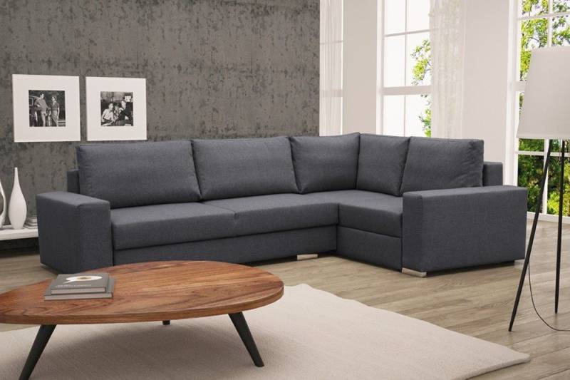 JVmoebel Ecksofa Designer Schlafsofa mit Bettfunktion und Stauraum Ecke, Made in Europa JVmoebel Ecksofa Designer Schlafsofa mit Bettfunktion und Stauraum Ecke, Made in Europa von JVmoebel
