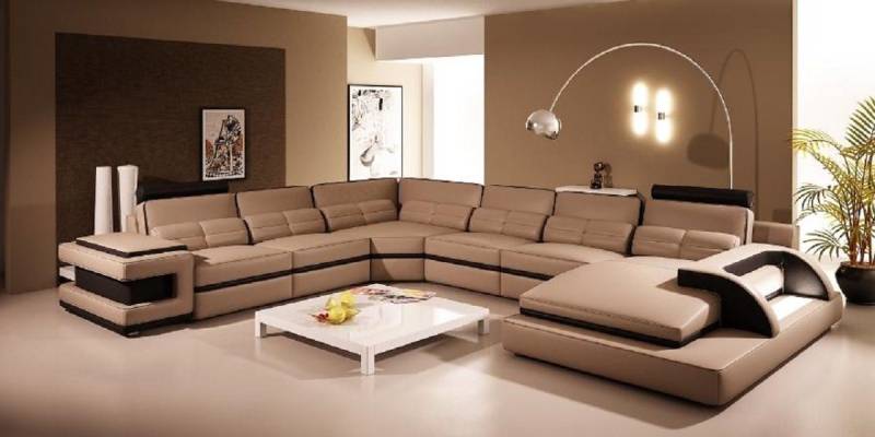 JVmoebel Ecksofa Designer Wohnlandschaft U-Form Couch Ecksofa Polster Garnitur, Made in Europe von JVmoebel