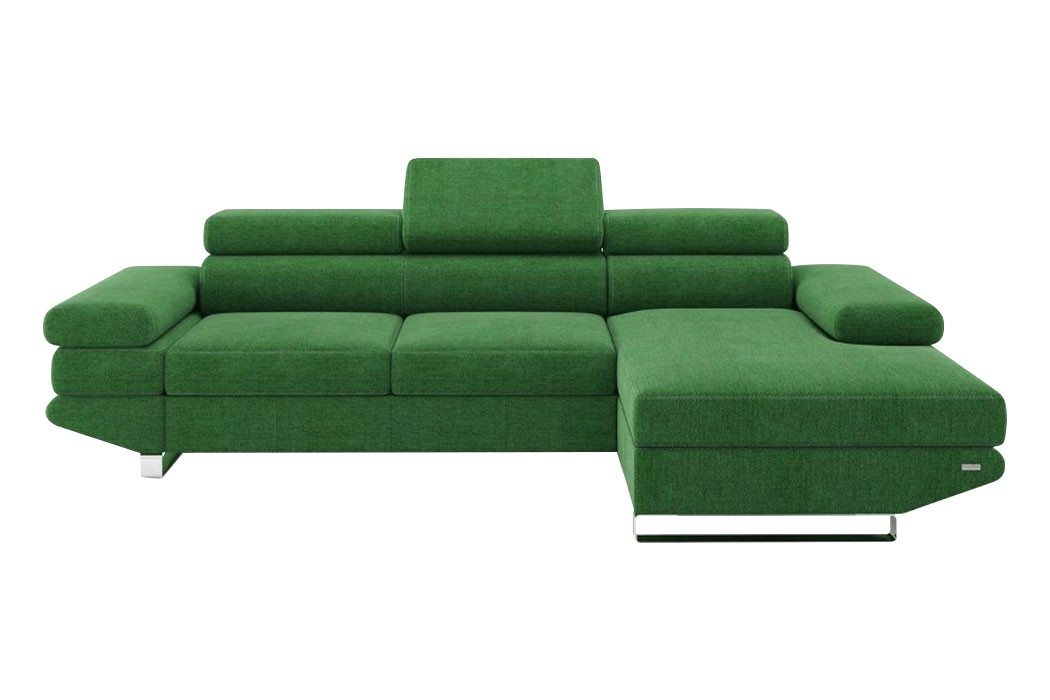 JVmoebel Ecksofa Eck Stoff Ecksofa L-Form Sofa Couch Design Couch Polster Textil, Made in Europe von JVmoebel