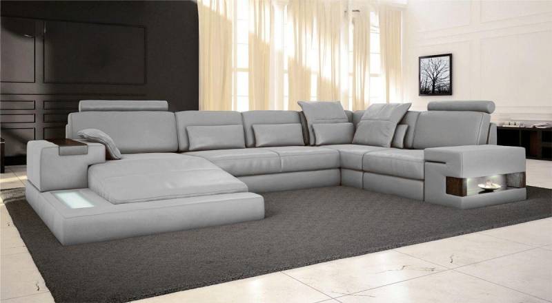 JVmoebel Ecksofa Eckcouch Schlafsofa im modernen Design mit Polsterung Textil, Made in Europa von JVmoebel