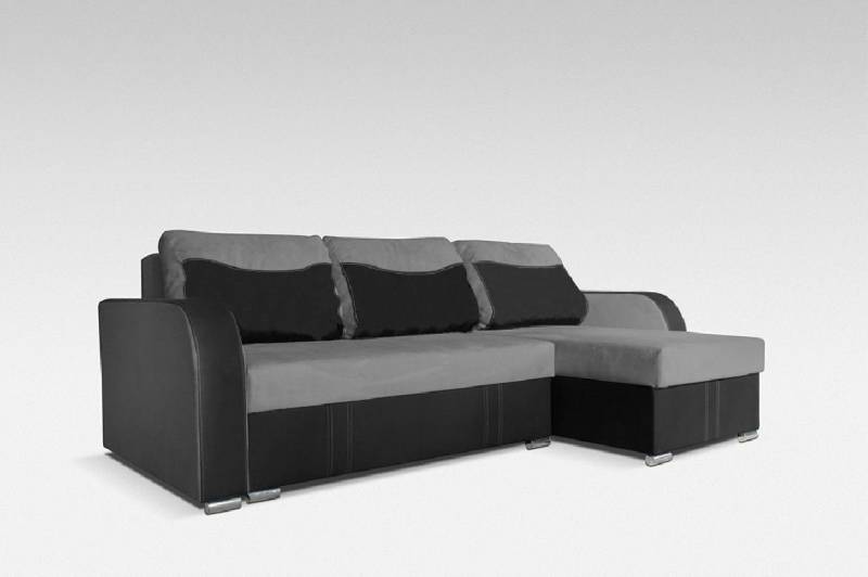 JVmoebel Ecksofa Eckgarnitur Sofa Designer Sofa Bettfunktion Bettkasten Schlafsofa, Mit Bettfunktion von JVmoebel