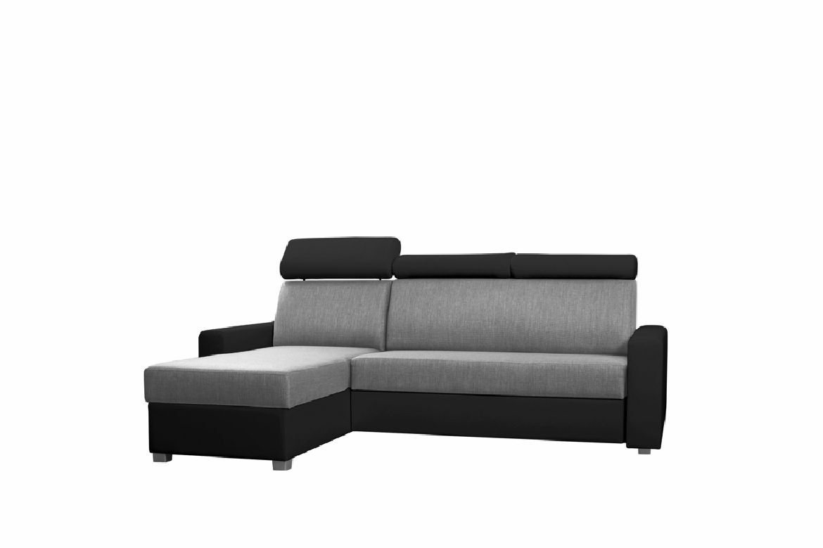 JVmoebel Ecksofa Eckgarnitur Sofa Designer Sofa Bettfunktion Bettkasten Schlafsofa, Mit Bettfunktion von JVmoebel