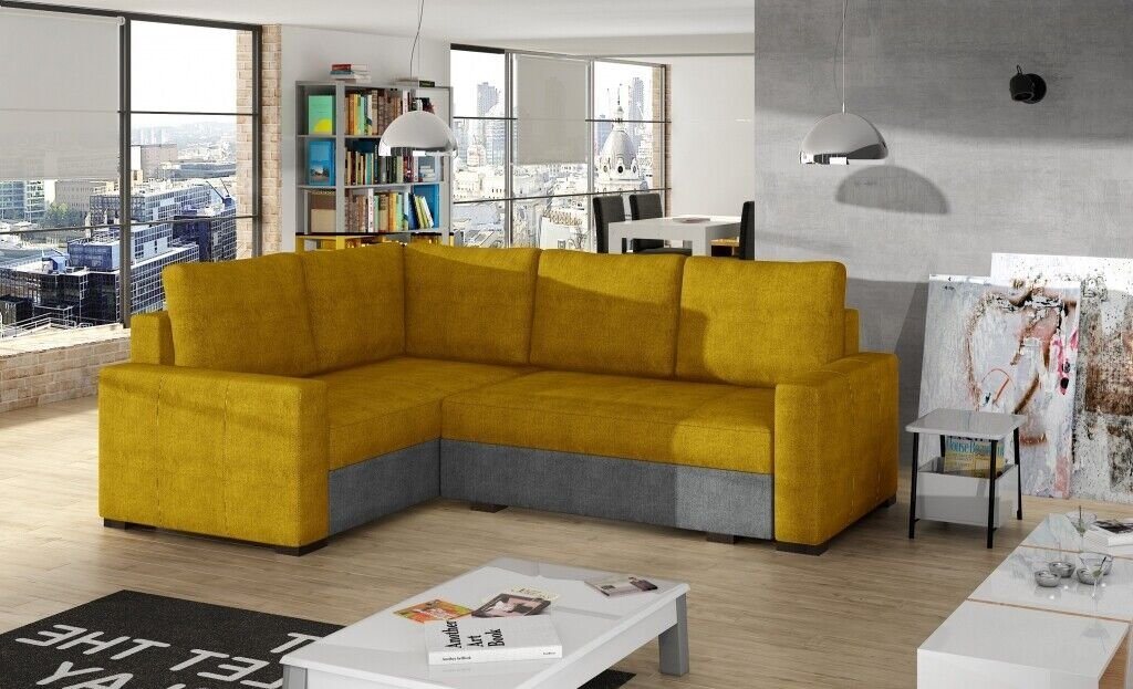 JVmoebel Ecksofa Ecksofa L Form Sofa Couch Polster Ecksofas Wohnlandschaft, Made in Europe von JVmoebel